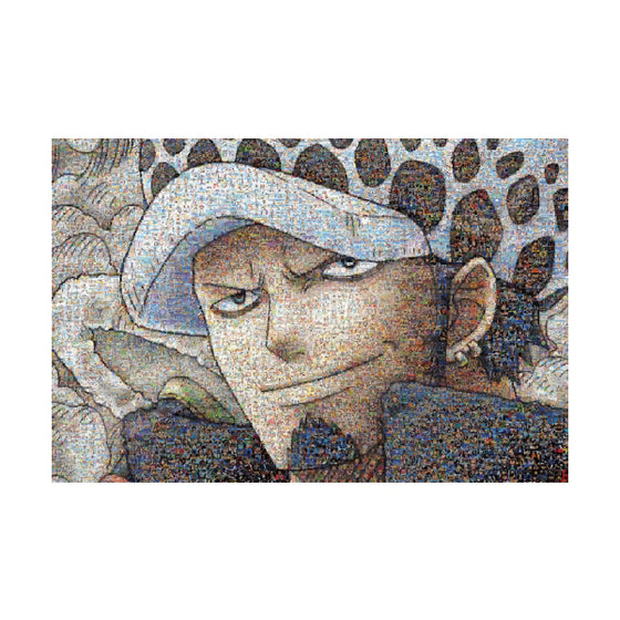 Jigsaw Puzzle Anime One Piece Mosaic Art [Luffy] (50x75cm) - 1000 Pieces