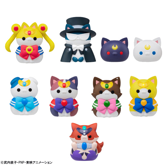 MEGA CAT PROJECT - Sailor Moon Senya Moon Instead of the moon, Oshioki Nya! (Set of 8)