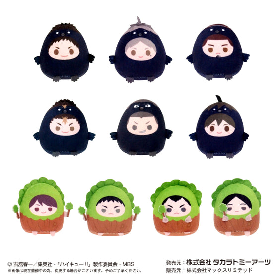 Haikyu !! 排球少年 Tenrinzu cute palm-sized stuffed animal collection 2 (set of 10)