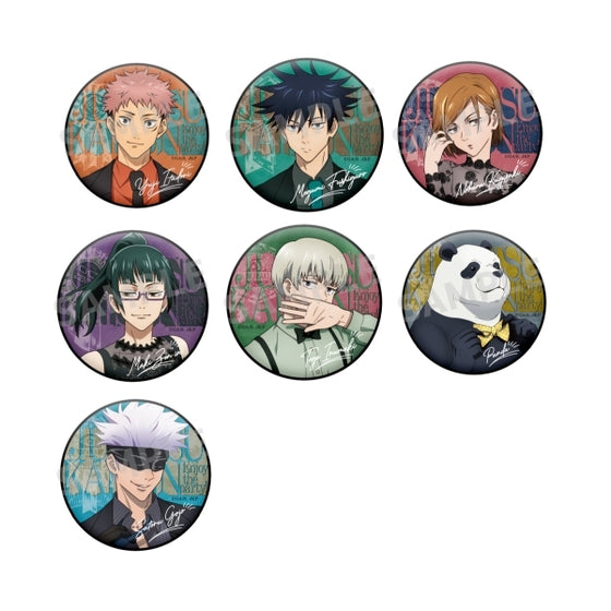Jujutsu Kaisen - Trading Matte Can Badge Party Ver. Box (Set of 7)