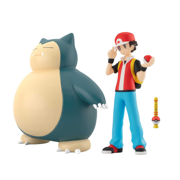 POKEMON SCALE WORLD KANTO RED & SNORLAX & POKEMON FLUTE
