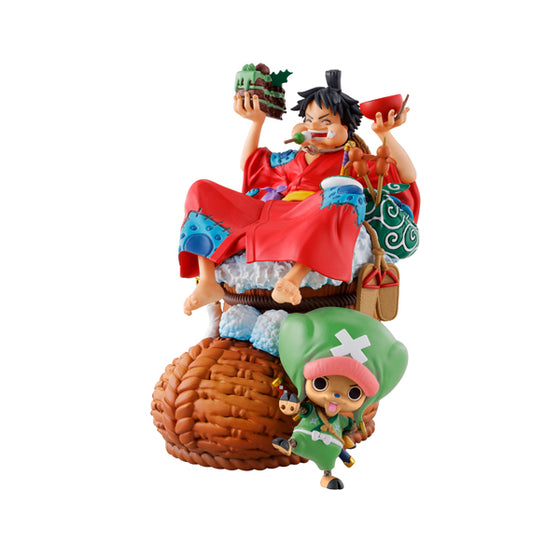 Petitrama DX ONE PIECE LOGBOX RE BIRTH 01 海賊王 路飛 和之國 Luffy Chopper