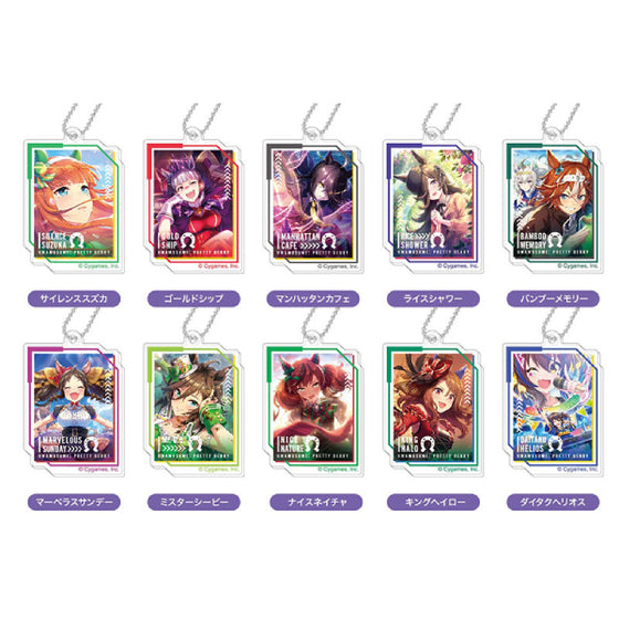 Decofla Acrylic Key Ring Uma Musume Pretty Derby Vol.3 (Set of 10) 賽馬娘 鎖匙扣 掛飾 吊飾