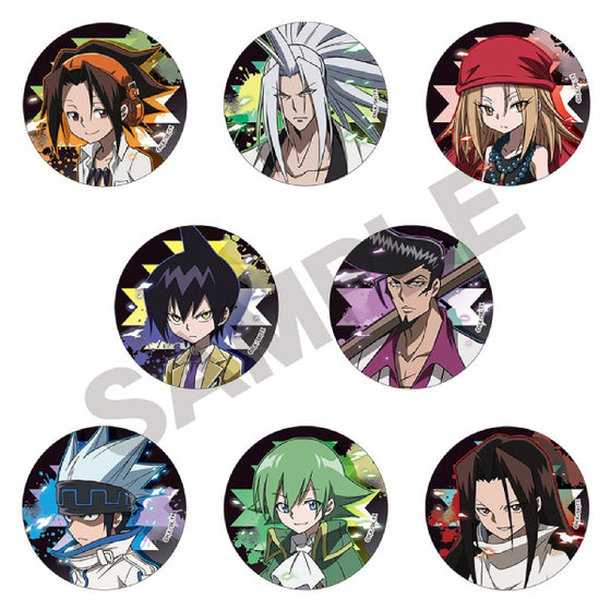 SHAMAN KING Trading Can Badge (Set of 8)