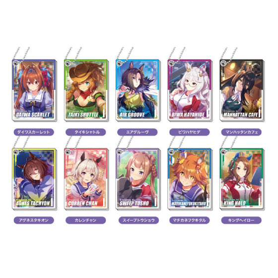 Slide Mirror Uma Musume Pretty Derby Vol.2 A Box (Set of 10) 賽馬娘 鎖匙扣 掛飾 吊飾 鏡
