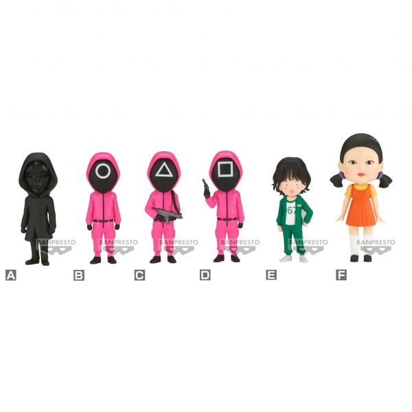 [WCF] SQUID GAME 魷魚遊戲 (set of 6)
