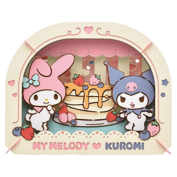 PT-301 PAPER THEATER Sanrio Characters My Melody and Kuromi - Ukiuki Everyday 紙劇場