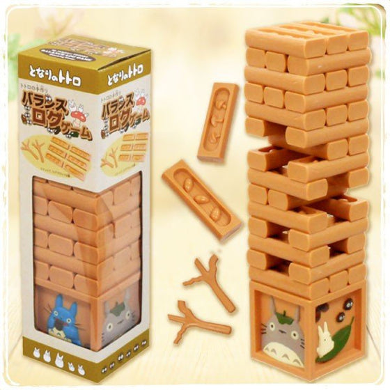 Ghibli - My Neighbor Totoro's homemade balance log game