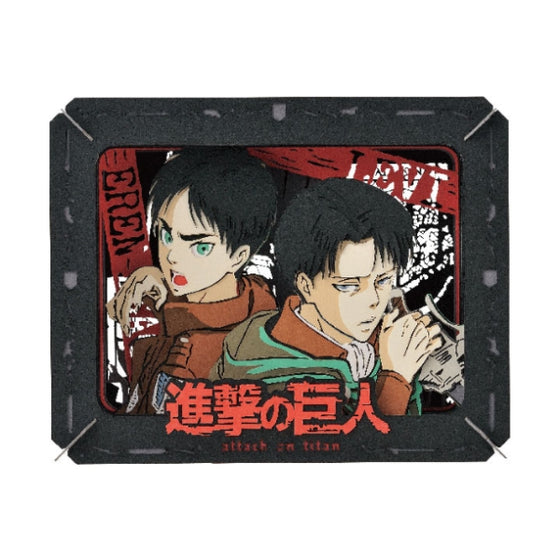 PAPER THEATER PT-175 Attack on Titan - Eren and Levi