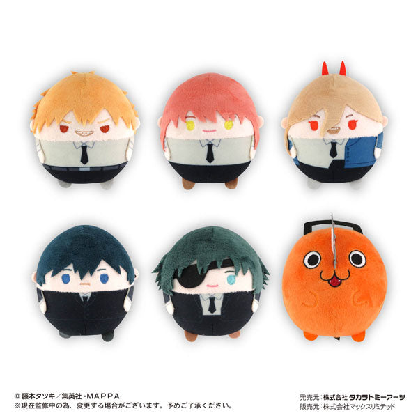 Chainsaw Man Fuwakororin (set of 6) 鏈鋸人 電鋸人 淀治 電次 波奇塔 帕瓦 早川秋 瑪奇瑪 真紀真 姫野 (2023 April Resale ver.)