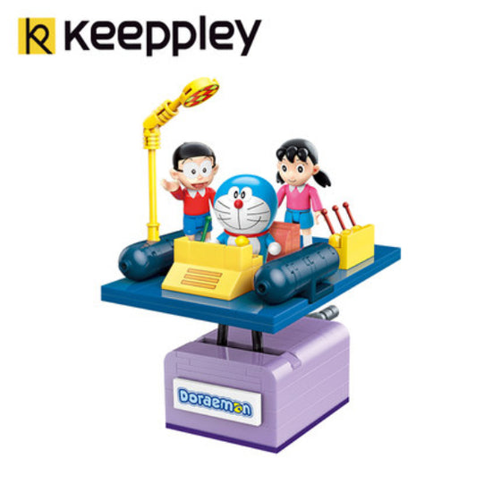 Qman - Time machine 多啦A夢 叮噹 積木 時光機