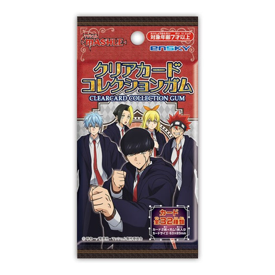 MASHLE Clear Card Collection Gum (box of 16 packs) (First edition limited BOX purchase benefits included) 肌肉魔法使