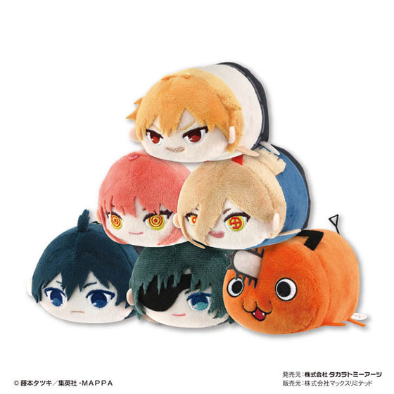 Chainsaw Man PoteKoro Mascot (set of 6) (2023 April Resale ver.) 鏈鋸人 電鋸人 淀治 電次 波奇塔 帕瓦 早川秋 瑪奇瑪 真紀真 姫野