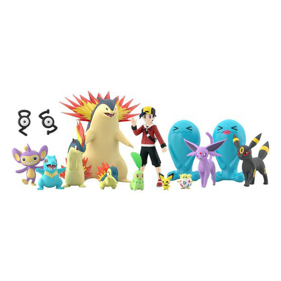 POKEMON SCALE WORLD JOHTO SET