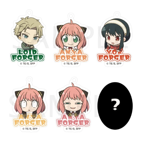 SPYxFAMILY 間諜家家酒 間諜過家家 Kadokawa Kyrokyoro 2.5 Acrylic Key Chain (box of 6)