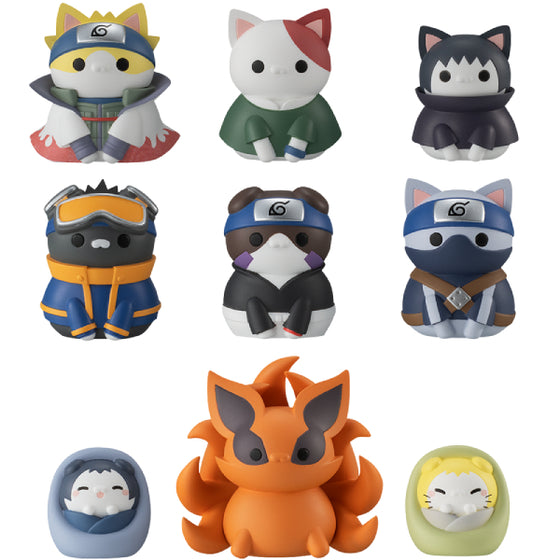 Nyaruto! Naruto Shippuden Once upon a time in Konoha village (Set of 8)