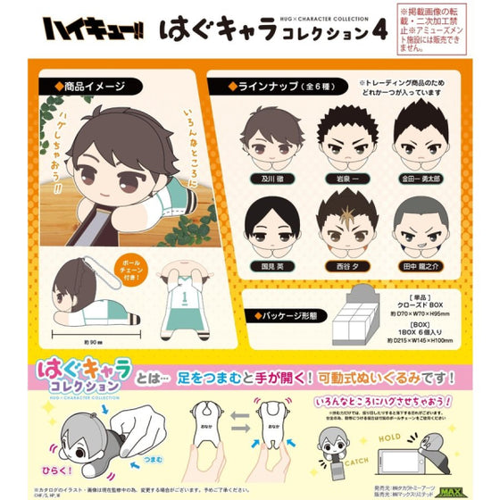 Haikyu!! Hug Character Collection 4 (Set of 6)