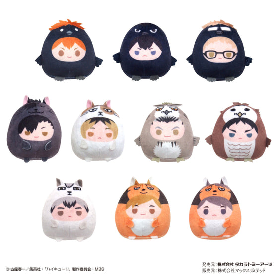 Haikyu !! cute palm-sized stuffed animal (set of 10)