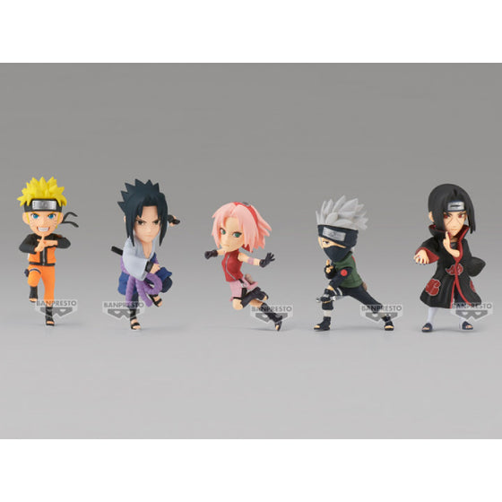 [WCF] NARUTO SHIPPUDEN (set of 5) 火影忍者 疾風傳 鳴門 佐助 小櫻 鹿驚 卡卡西 鼬