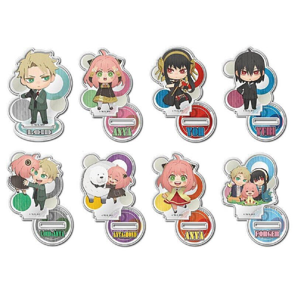 Pepakura SPY x FAMILY acrylic stand 間諜家家酒 間諜過家家 安妮亞 Anya アーニャ 扭蛋 Gashapon capsule