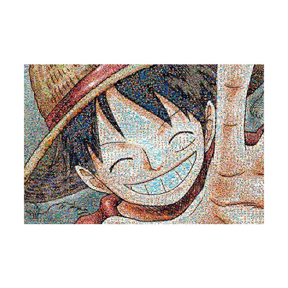 One Piece No.1000-583 One Piece Mosaic Art [Luffy] (Jigsaw Puzzles)