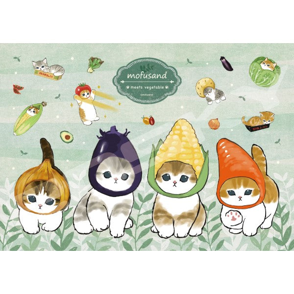 208-104 mofusand [freshly picked vegetables] 拼圖