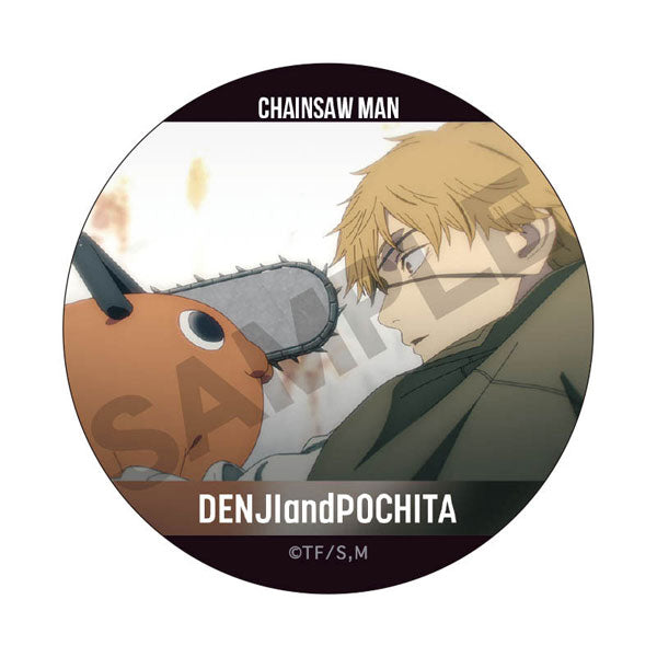 Chainsaw Man Trading Tin Badge (set of 8) 鏈鋸人 電鋸人 淀治 電次 波奇塔 帕瓦 早川秋 瑪奇瑪 真紀真 襟章