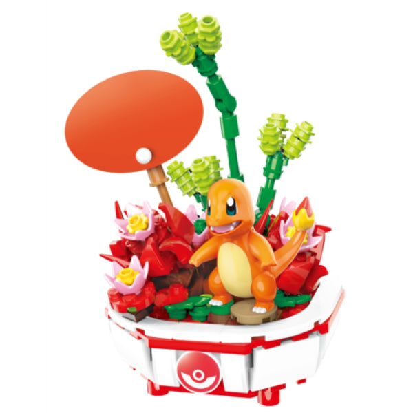 Qman Pokemon Bonsai Building Block (Pikachu / Charmander / Squirtle ...