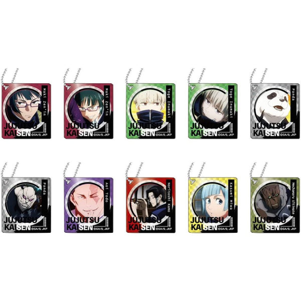 Decofla Acrylic Key Ring - Jujutsu Kaisen Box Set B (Set of 10)