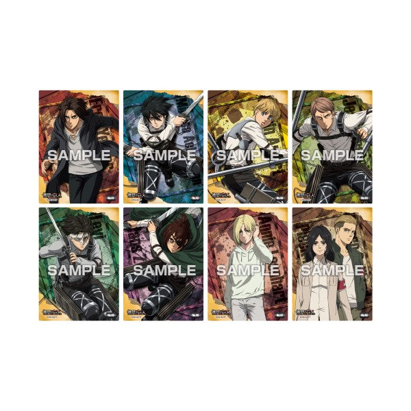 Attack on Titan Clear Card Collection 2 (box of 16 packs) 進擊的巨人