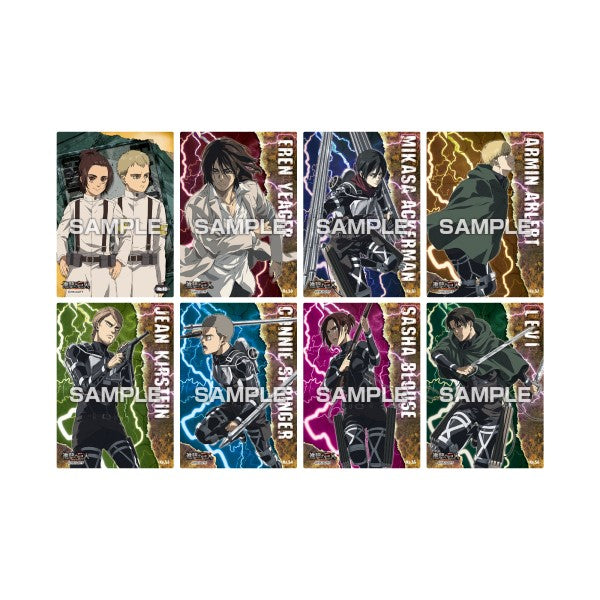 Attack on Titan Clear Card Collection 2 (box of 16 packs) 進擊的巨人