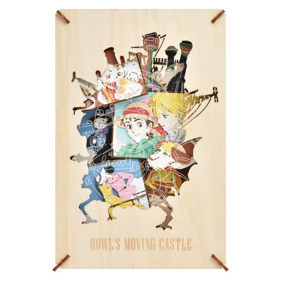 PT-WL20X PAPER THEATER -Wood Style- Howl's Moving Castle 吉卜力 哈爾移動城堡