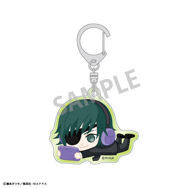 Chainsaw Man Acrylic Key Ring Enjoy Music (Set of 9) 鏈鋸人 電鋸人 淀治 電次 帕瓦 早川秋 姬野 瑪奇瑪 真紀真 小紅