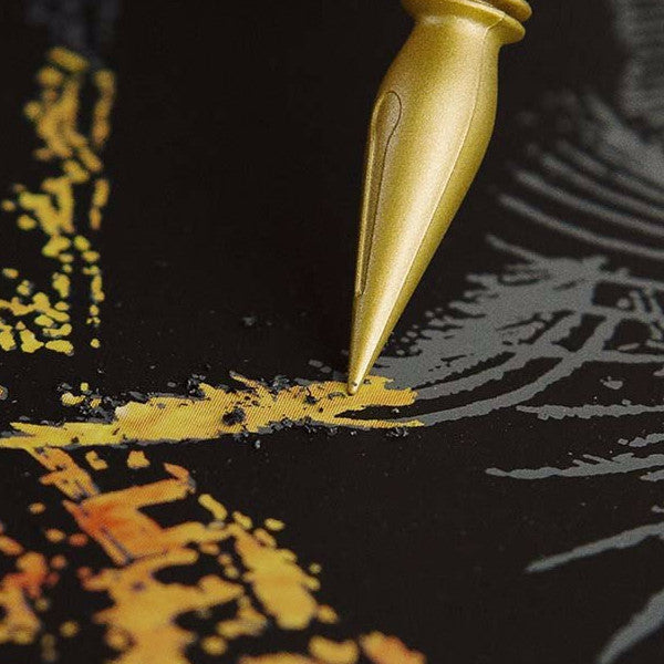 Scratch Art City Night View Drawing Florence Landmark Foil Pen Scratch Off