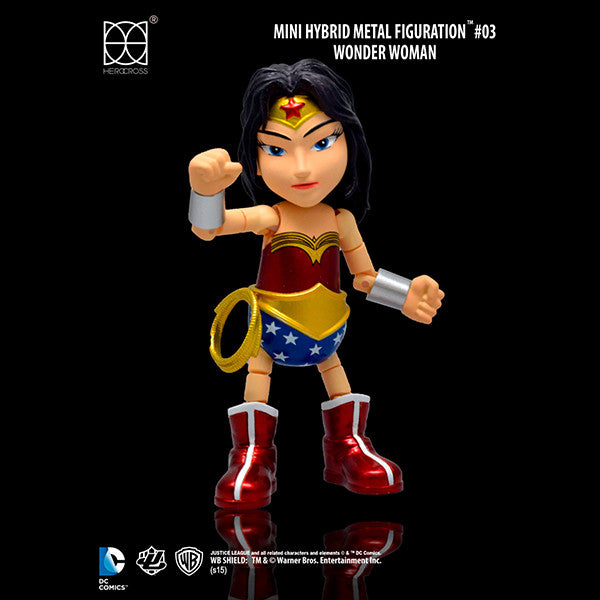 Herocross HMF#03 DC Comic Wonder Woman Mini Figure