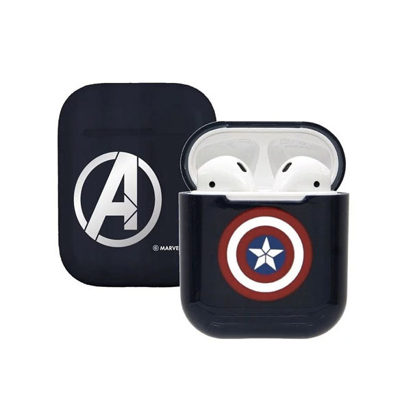 Captain America Shield Superheros Avengers Marvel Airpods Protective Case