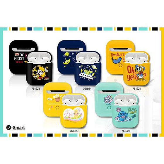 Disney Characters Airpods Anti Scratch Protective Case Winnie The Pooh Alien Stitch Mickey Mouse Donald Duck