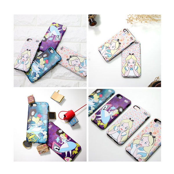 Disney Alice in Wonderland Card Holder Mirror iPhone Case 愛麗絲超輕防跌手機殻 XS XR