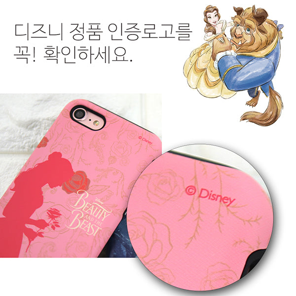 Disney Beauty & The Beast Licensed Protective Anti Drop iPhone Case