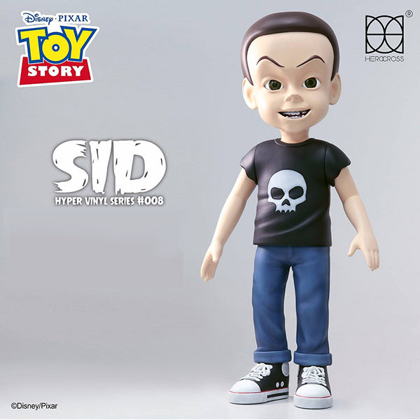 Disney Herocross Toy Story HVS#008 Sid Phillips Action Figure Disney 反斗奇兵可動人偶阿薛 UP-NEXT HK