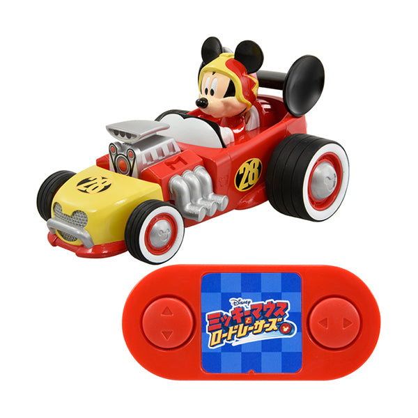 Disney Mickey Mouse & Road Racers Remote Control Hot Rod 復古米奇老鼠遙控玩具跑車