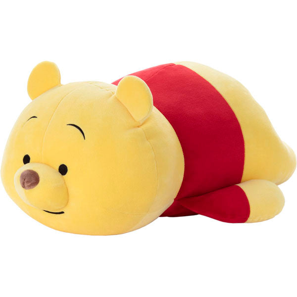 Disney Mocchi Mocchi Winne the Pooh Lie Down Plush Doll 迪士尼維尼熊趴地毛公仔 Large Size