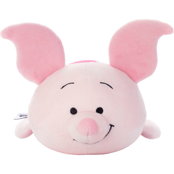 Disney Mocchi Winne the Pooh Piglet Pig Plush Doll Cushion 小熊維尼小豬仔Q版趴地毛公仔