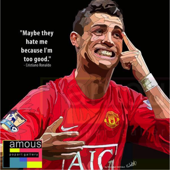 Drawing (Cristiano Ronaldo - Maybe They Hate Me)_Art_Arteria - Up-Next