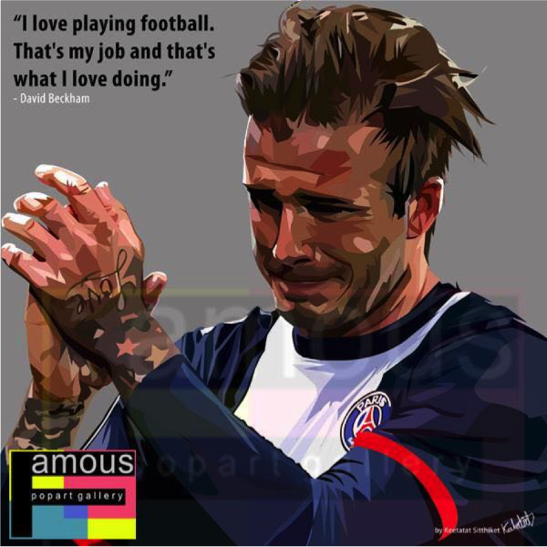 Drawing (David Beckham - Paris)_Art_Arteria - Up-Next