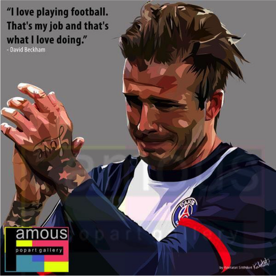 Drawing (David Beckham - Paris)_Art_Arteria - Up-Next