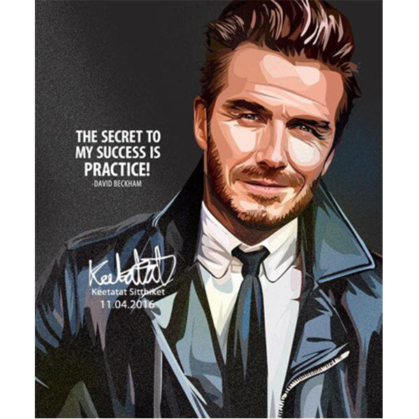 Drawing (David Beckham The Secret To My Success)_Art_Arteria - Up-Next