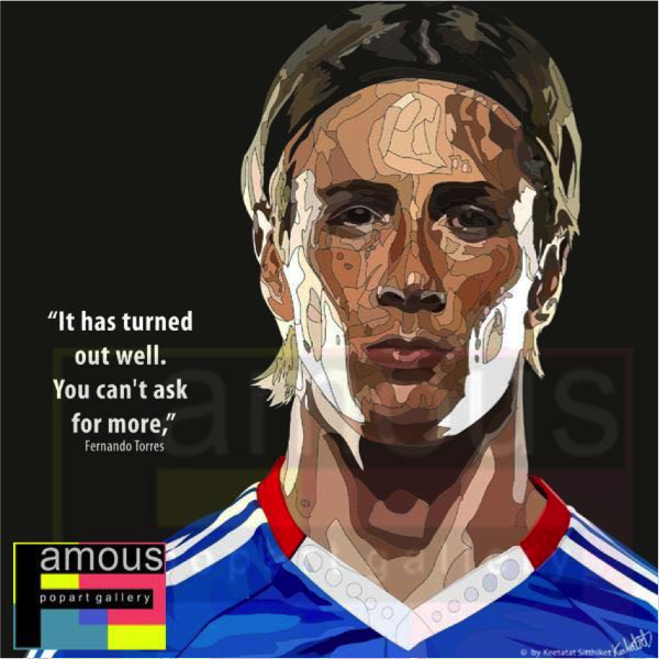 Pop Art Wall Decoration Drawing (Fernando Torres)
