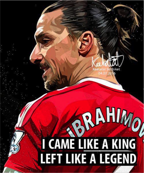 Drawing (Zlatan Ibrahimovic - I Came Like A King)_Art_Arteria - Up-Next