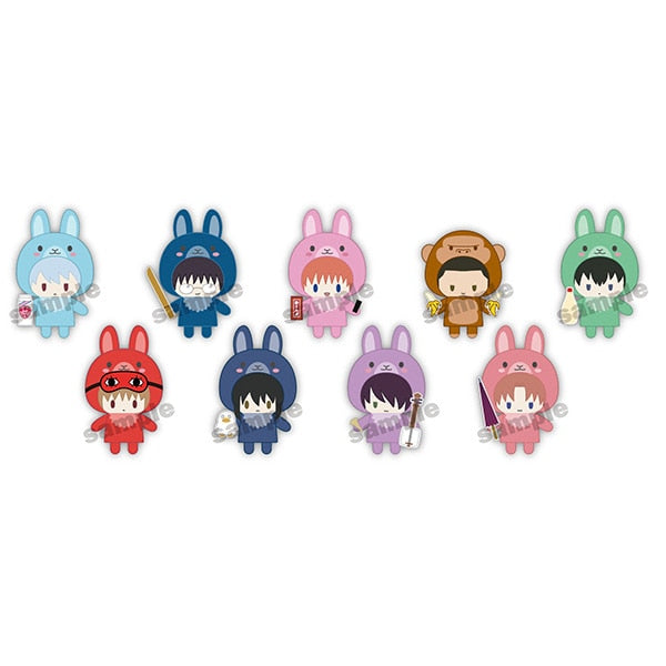 銀魂 Gintama PUPPELA Finger Mascot Collection Zodiac (Rabbit) ver. (set of 9)